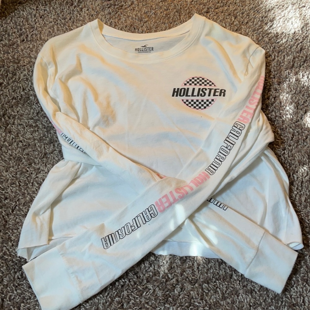 long sleeve crop top